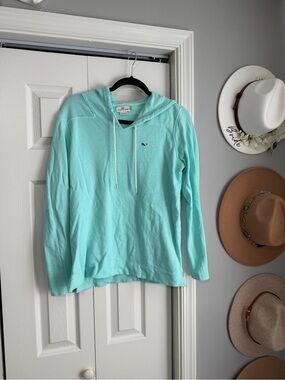 Vineyard Vines Mint Aqua Pullover Hoodie